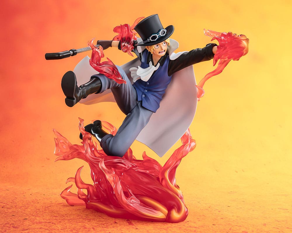 One Piece - Sabo, Figuarts ZERO Extra Battle PVC Statue Fire Fist Rook Check 19 cm