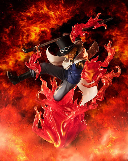 One Piece - Sabo, Figuarts ZERO Extra Battle PVC Statue Fire Fist Rook Check 19 cm