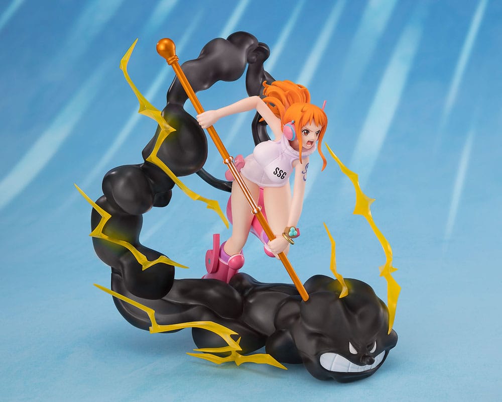One Piece - Nami, Figuarts ZERO Extra Battle PVC Statue Lightning Blast 17 cm