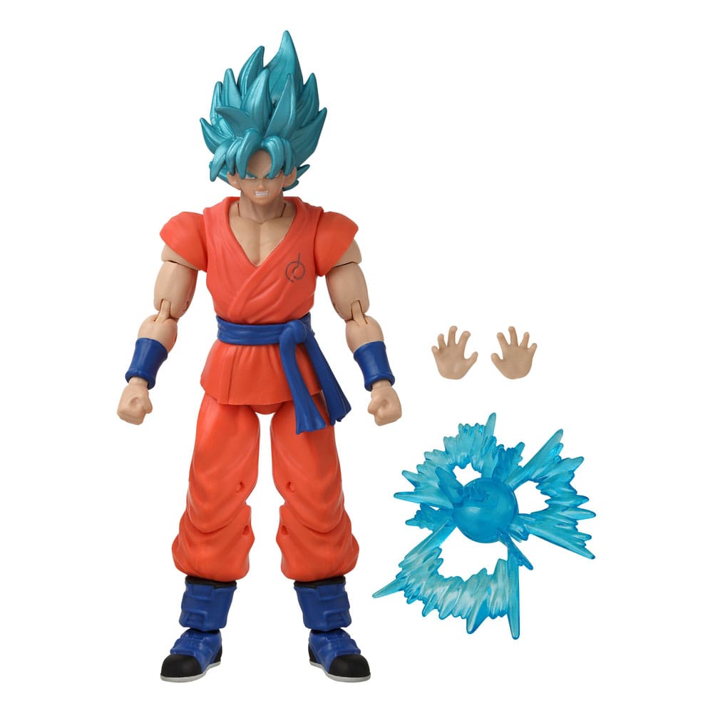 Dragon Ball Super - Golden Frieza vs Super Saiyan Blue Goku, Dragon Stars Actionfiguren 2er-Pack Battle Pack: 17 cm