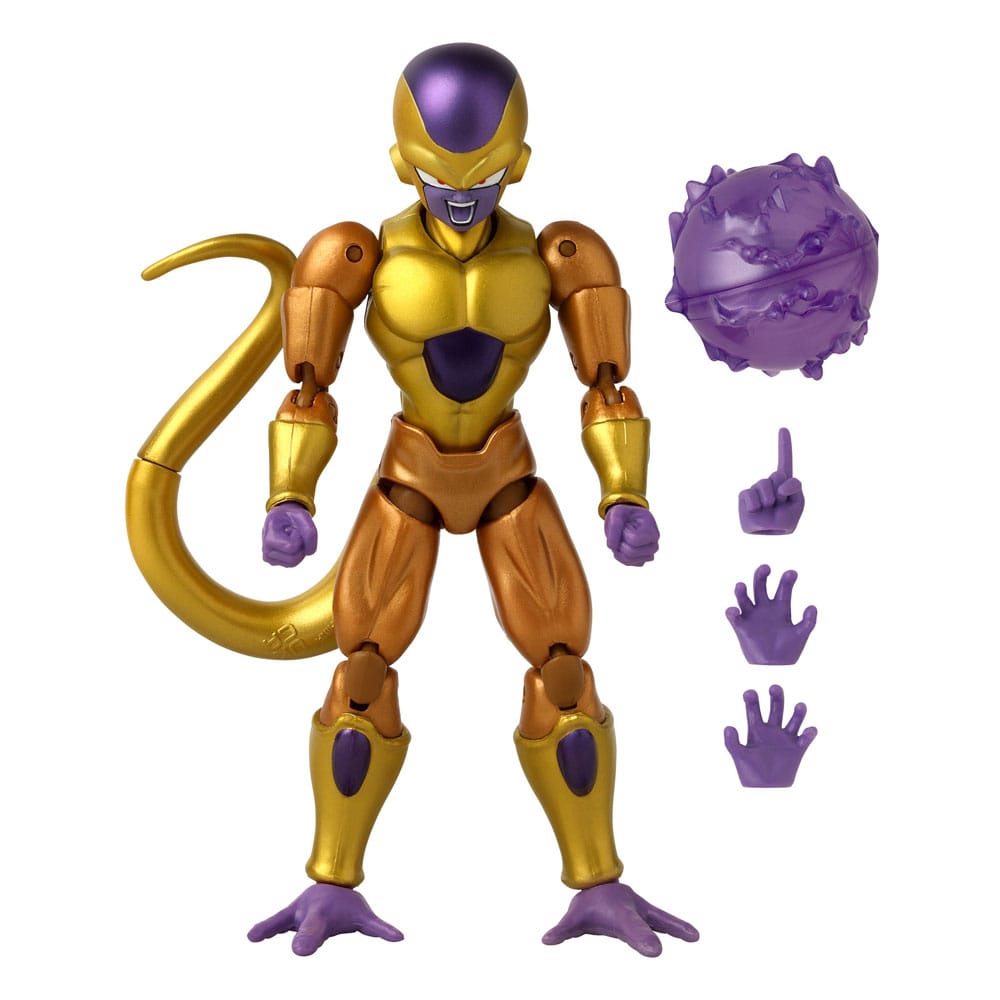 Dragon Ball Super - Golden Frieza vs Super Saiyan Blue Goku, Dragon Stars Actionfiguren 2er-Pack Battle Pack: 17 cm