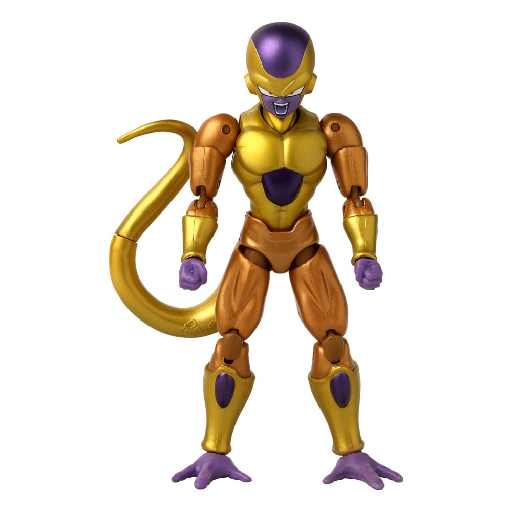 Dragon Ball Super - Golden Frieza vs Super Saiyan Blue Goku, Dragon Stars Actionfiguren 2er-Pack Battle Pack: 17 cm