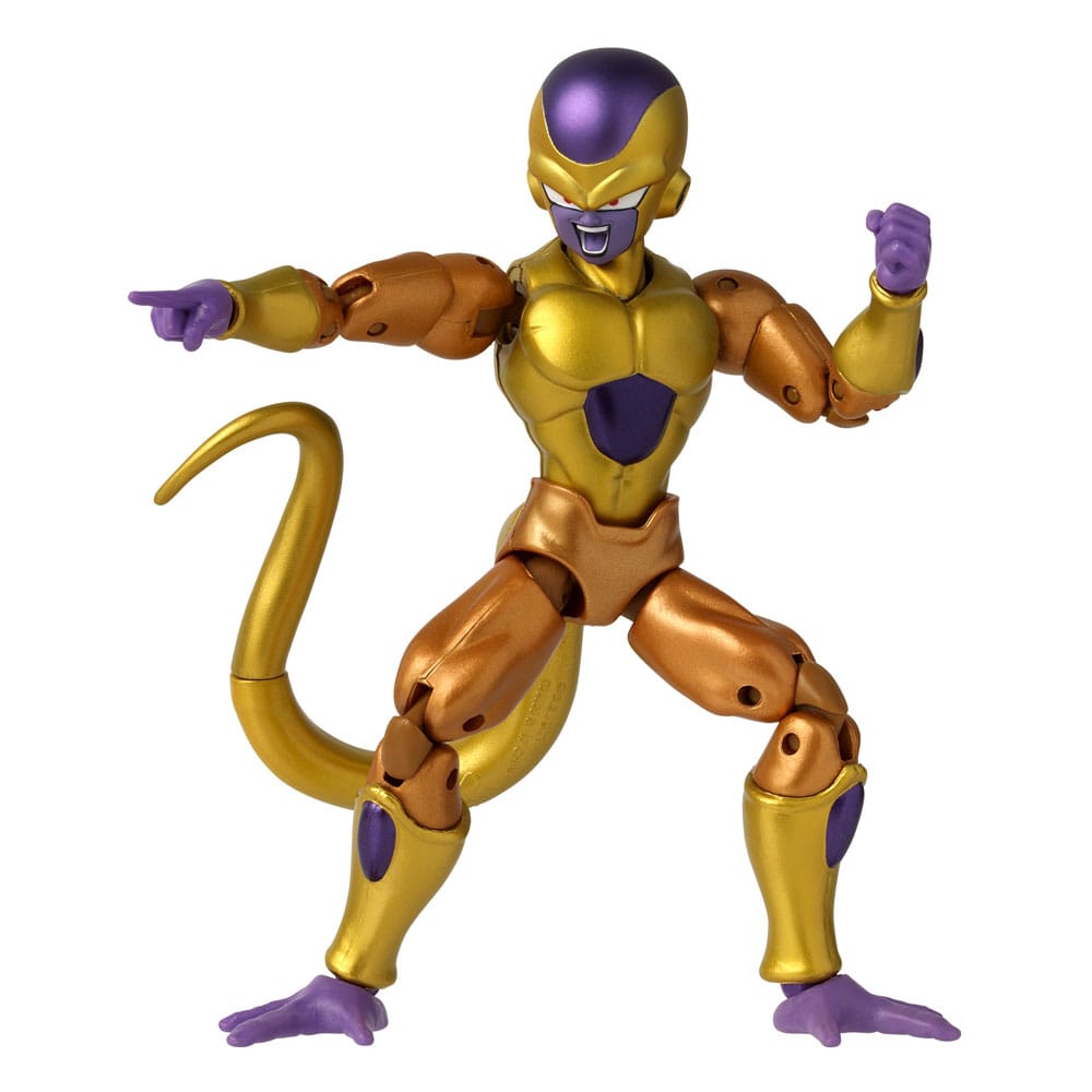 Dragon Ball Super - Golden Frieza vs Super Saiyan Blue Goku, Dragon Stars Actionfiguren 2er-Pack Battle Pack: 17 cm