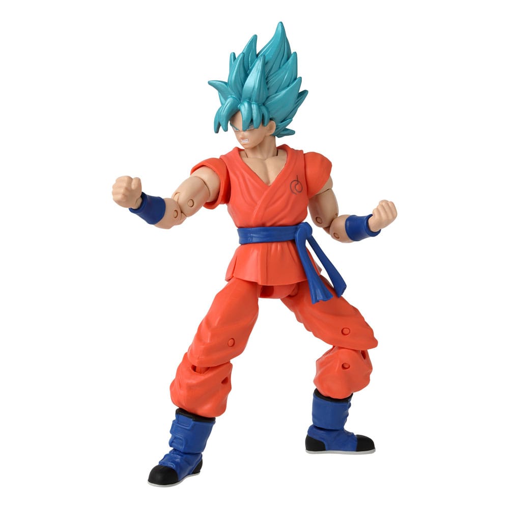Dragon Ball Super - Golden Frieza vs Super Saiyan Blue Goku, Dragon Stars Actionfiguren 2er-Pack Battle Pack: 17 cm
