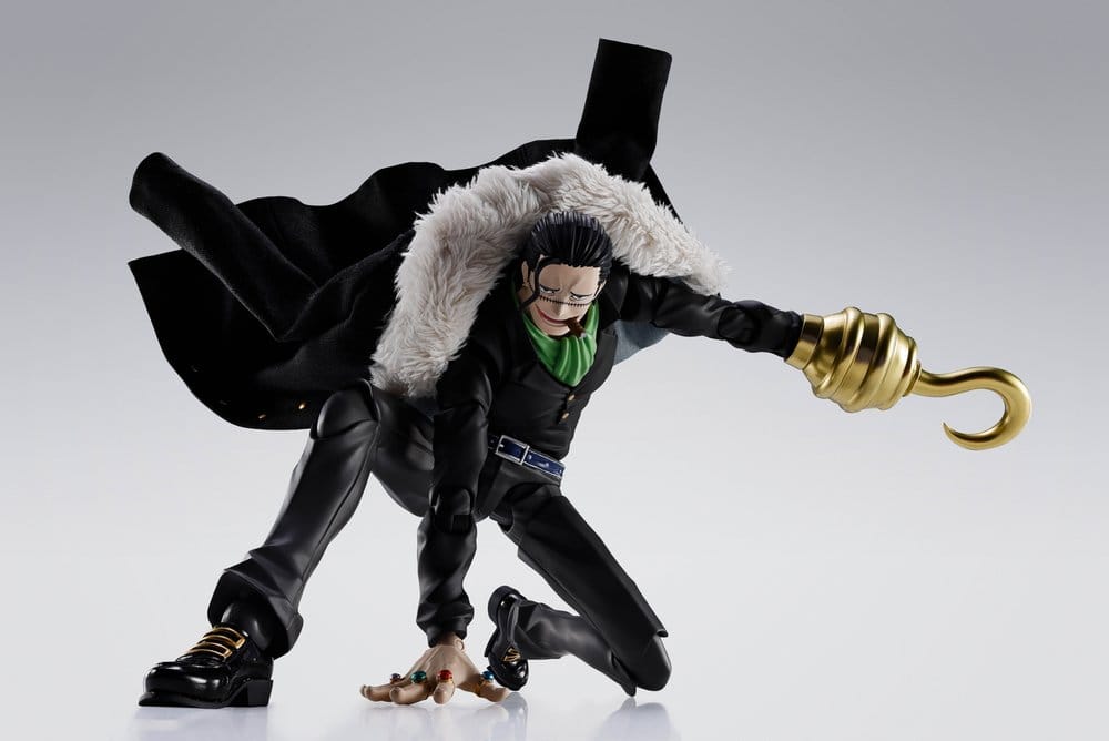 One Piece - Sir Crocodile, S.H.Figuarts Action Figure -Marineford- 18 cm