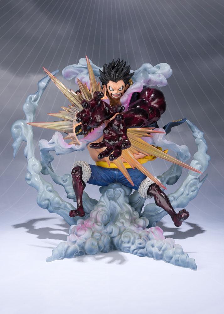 One Piece - Monkey D. Luffy Gear 4, FiguartsZERO PVC Statue Leo Bazooka Reissue 18 cm