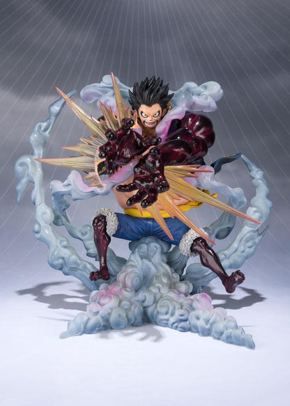 One Piece - Monkey D. Luffy Gear 4, FiguartsZERO PVC Statue Leo Bazooka Reissue 18 cm