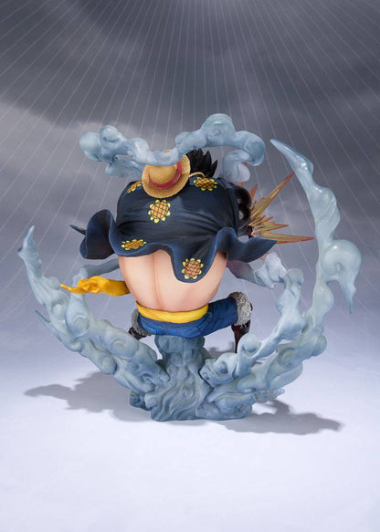 One Piece - Monkey D. Luffy Gear 4, FiguartsZERO PVC Statue Leo Bazooka Reissue 18 cm