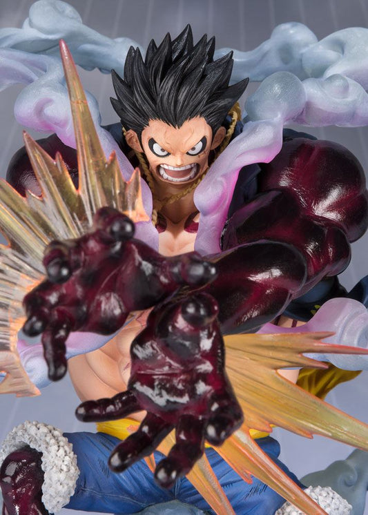One Piece - Monkey D. Luffy Gear 4, FiguartsZERO PVC Statue Leo Bazooka Reissue 18 cm