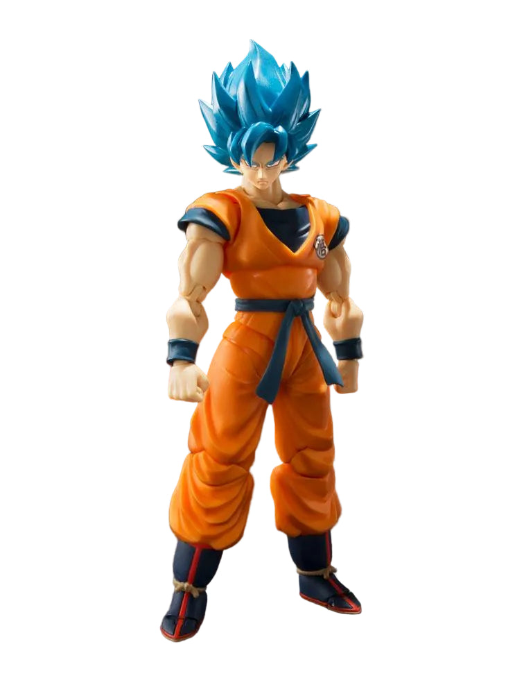 Dragon Ball Super - Super Saiyajin God Super Saiyajin Goku, Broly S.H. Figuarts Actionfigur Super 14 cm