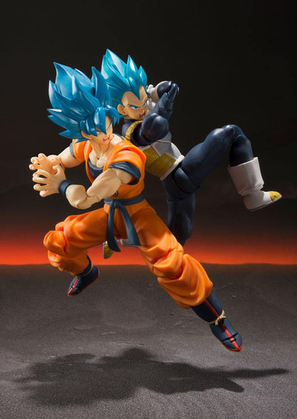 Dragon Ball Super - Super Saiyajin God Super Saiyajin Goku, Broly S.H. Figuarts Actionfigur Super 14 cm