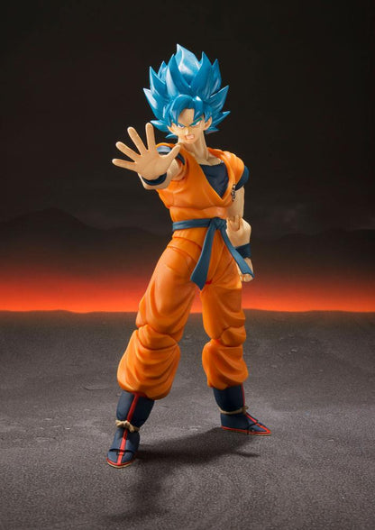 Dragon Ball Super - Super Saiyajin God Super Saiyajin Goku, Broly S.H. Figuarts Actionfigur Super 14 cm