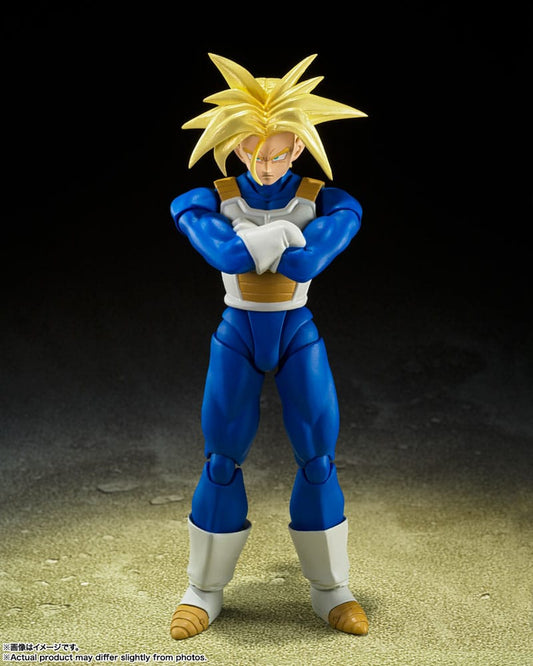 Dragon Ball Z - Super Saiyan Trunks, S.H. Figuarts Action Figure Infinite Latent Super Power Ver. 14 cm