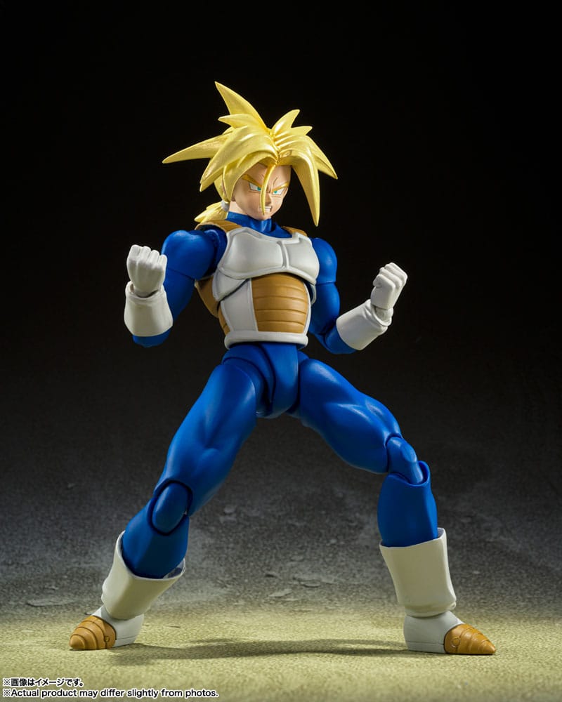 Dragon Ball Z - Super Saiyan Trunks, S.H. Figuarts Action Figure Infinite Latent Super Power Ver. 14 cm