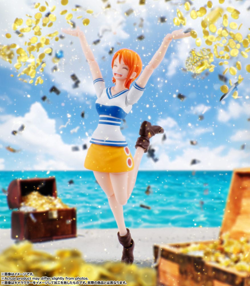 One Piece - Nami, Romance Dawn S.H. Figuarts Action Figure 14 cm