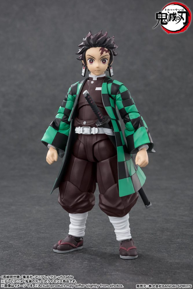 Demon Slayer - Tanjiro Kamado, Kimetsu no Yaiba S.H. Figuarts Action Figure 14 cm
