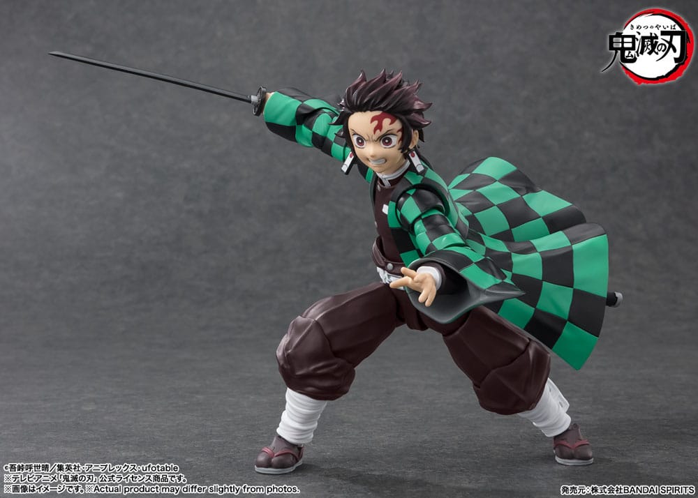 Demon Slayer - Tanjiro Kamado, Kimetsu no Yaiba S.H. Figuarts Action Figure 14 cm