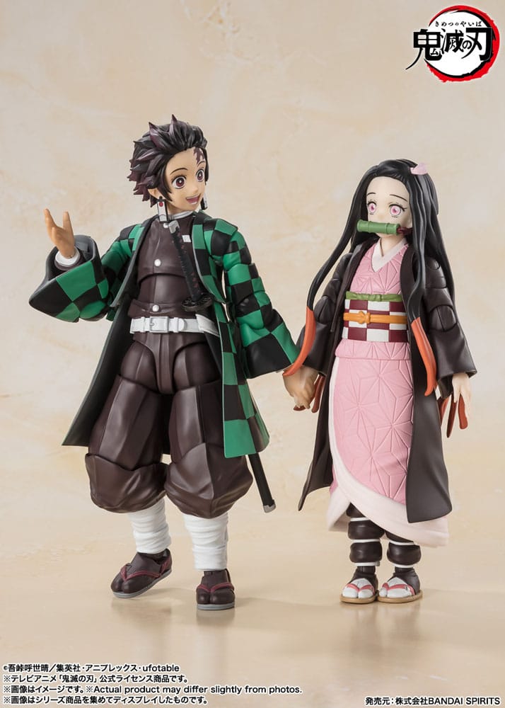Demon Slayer - Tanjiro Kamado, Kimetsu no Yaiba S.H. Figuarts Action Figure 14 cm