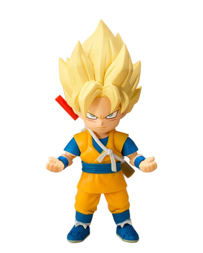 Dragon Ball - Super Saiyan Son Goku, S.H.Figuarts Actionfigur (mini) Daima 8 cm