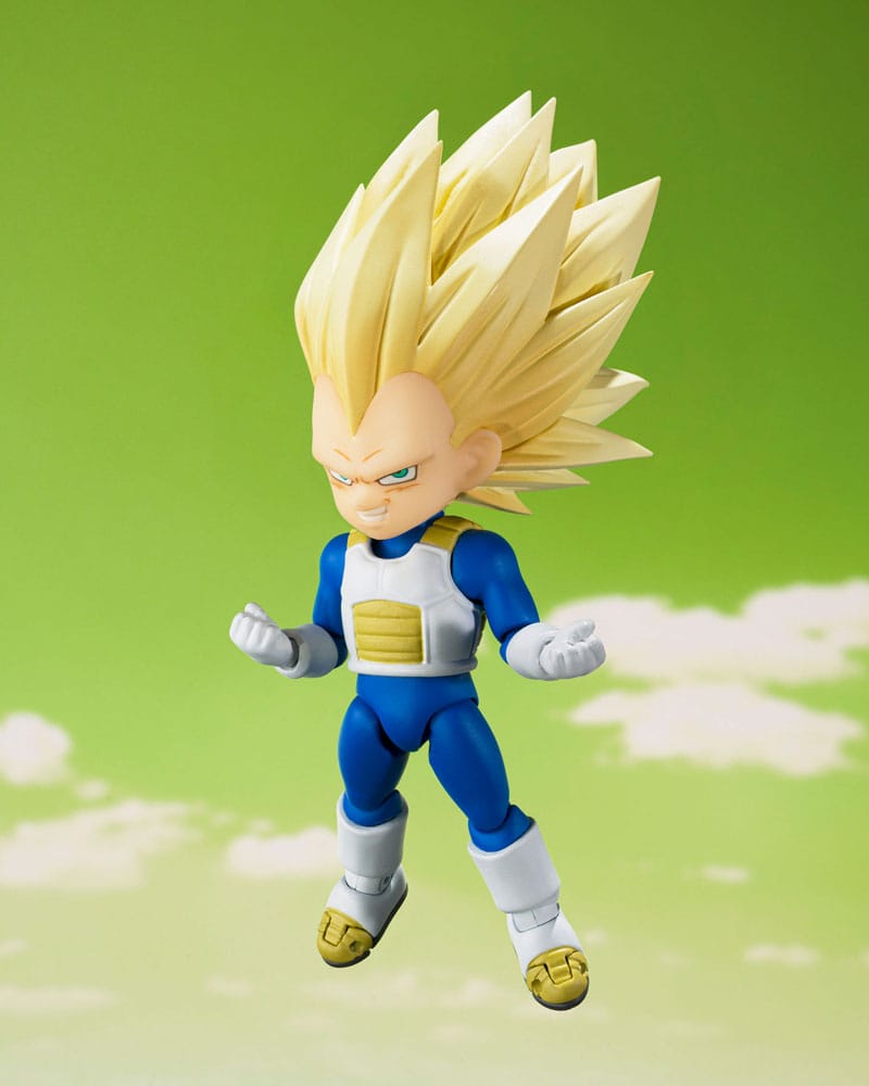 Dragon Ball - Super Saiyan Level 3 Vegeta (mini), S.H.Figuarts Action Figure Daima 8 cm