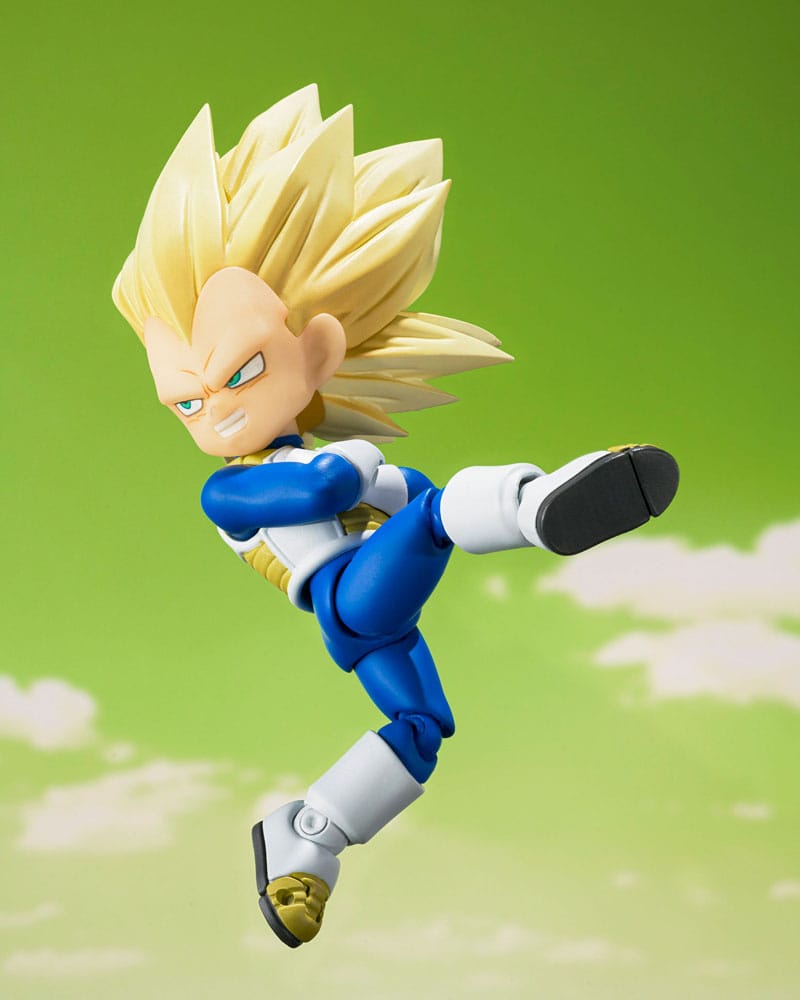 Dragon Ball - Super Saiyan Level 3 Vegeta (mini), S.H.Figuarts Action Figure Daima 8 cm