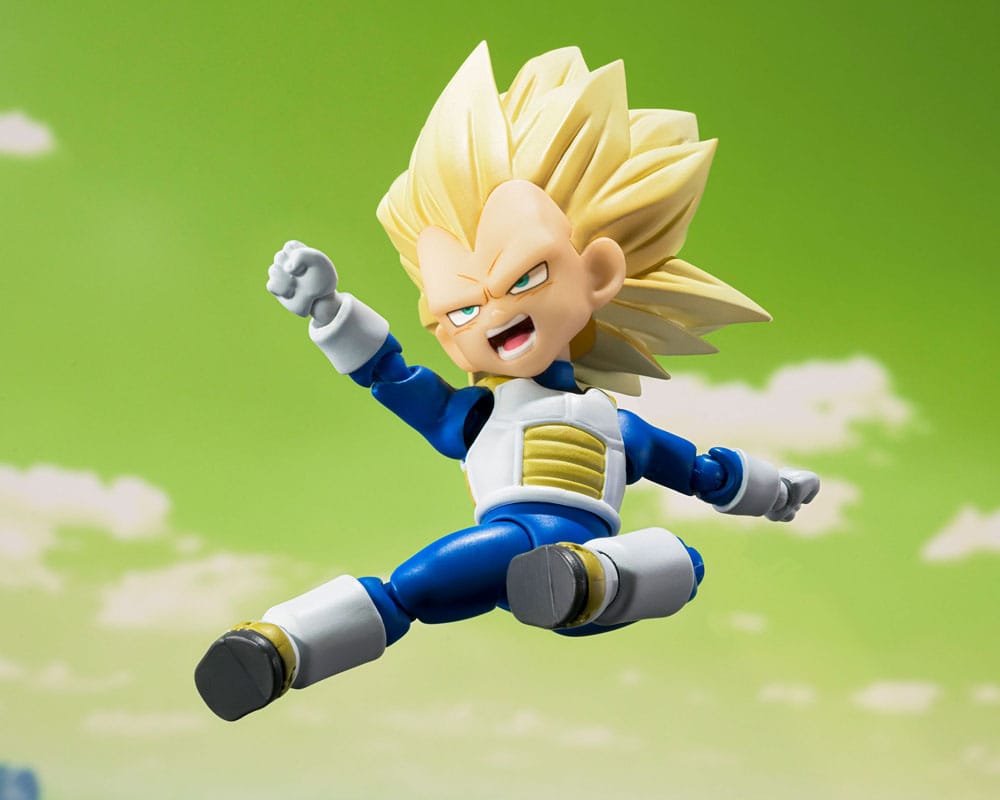 Dragon Ball - Super Saiyan Level 3 Vegeta (mini), S.H.Figuarts Action Figure Daima 8 cm