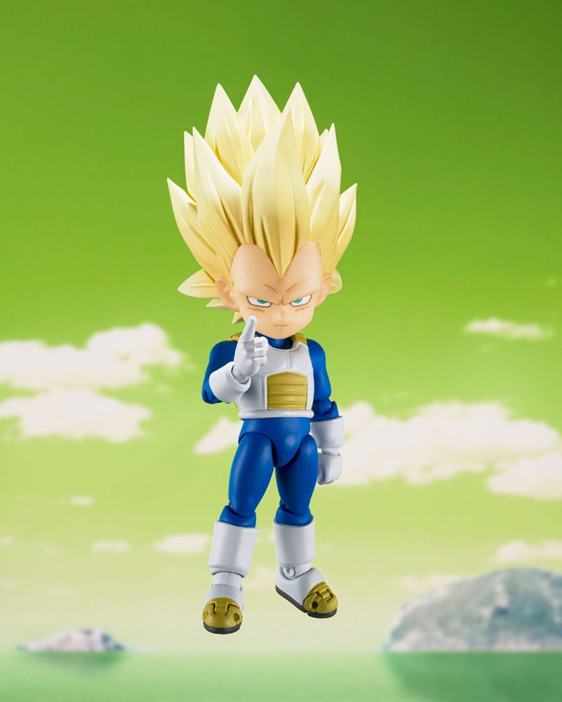 Dragon Ball - Super Saiyan Level 3 Vegeta (mini), S.H.Figuarts Action Figure Daima 8 cm