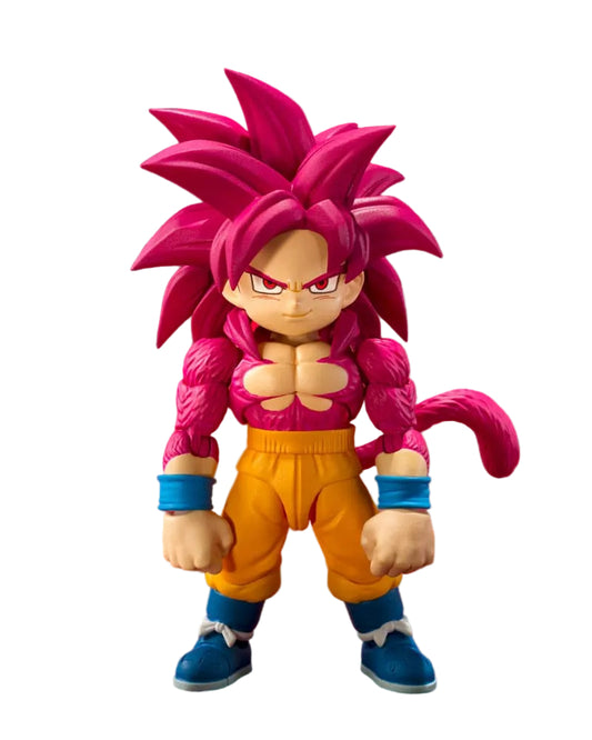 Dragon Ball - Super Saiyan Level 4 Son Goku, Daima S.H.Figuarts Action Figure (mini) 8 cm