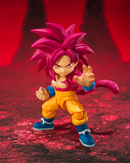 Dragon Ball - Super Saiyan Level 4 Son Goku, Daima S.H.Figuarts Action Figure (mini) 8 cm