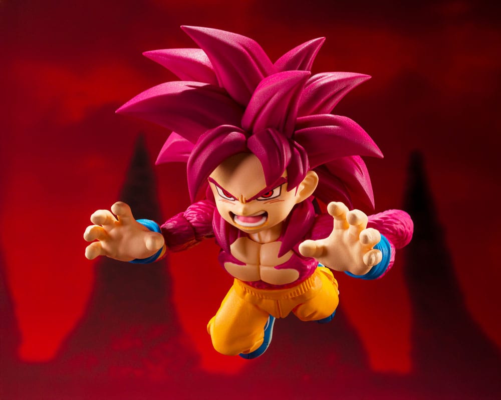 Dragon Ball - Super Saiyan Level 4 Son Goku, Daima S.H.Figuarts Action Figure (mini) 8 cm