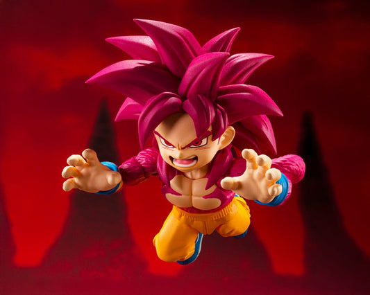 Dragon Ball - Super Saiyan Level 4 Son Goku, Daima S.H.Figuarts Action Figure (mini) 8 cm