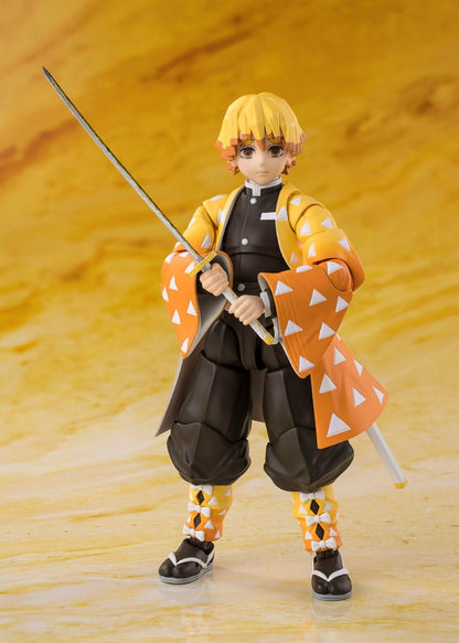 Demon Slayer - Zenitsu Agatsuma, Kimetsu no Yaiba S.H.Figuarts Action Figure 14 cm