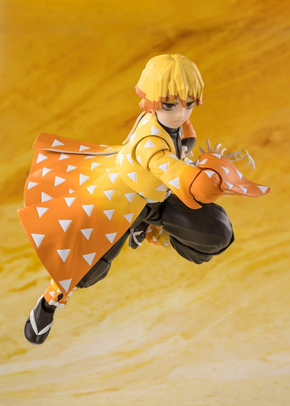 Demon Slayer - Zenitsu Agatsuma, Kimetsu no Yaiba S.H.Figuarts Action Figure 14 cm