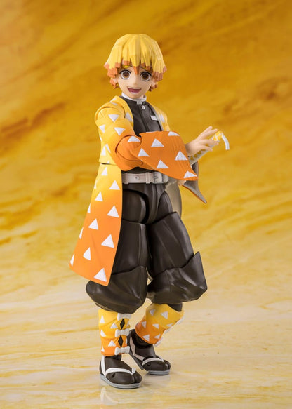 Demon Slayer - Zenitsu Agatsuma, Kimetsu no Yaiba S.H.Figuarts Action Figure 14 cm