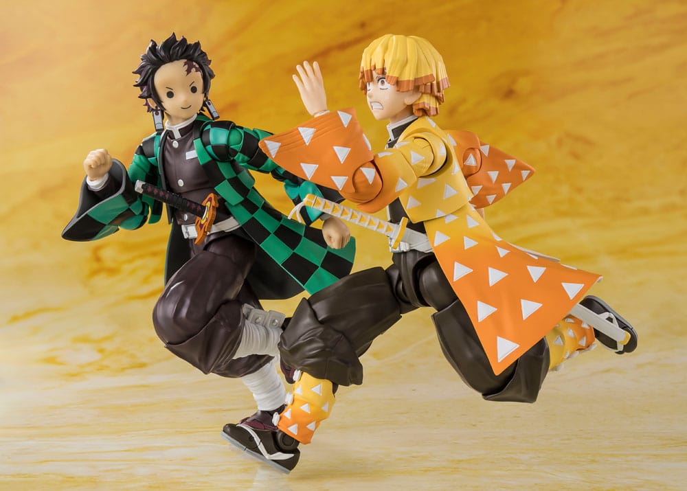 Demon Slayer - Zenitsu Agatsuma, Kimetsu no Yaiba S.H.Figuarts Action Figure 14 cm