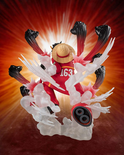 One Piece - Monkey D. Luffy, Figuarts ZERO Extra Battle PVC Statue -Gum Gum Hawk Gatling- 19 cm
