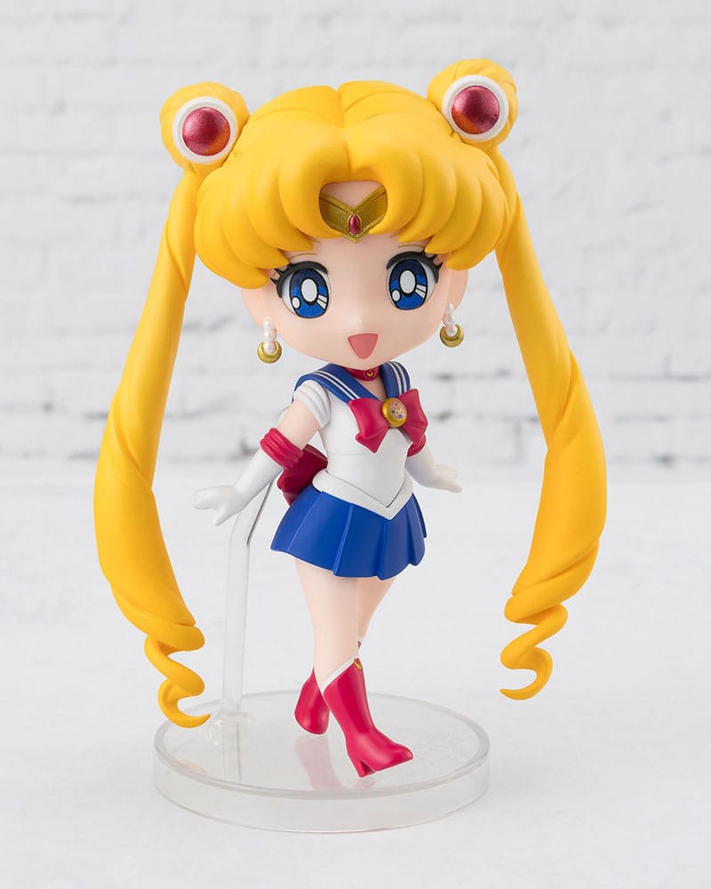 Pretty Guardian Sailor Moon R - Sailor Moon, mini Actionfigur Crystal Star Compact Edition 9 cm