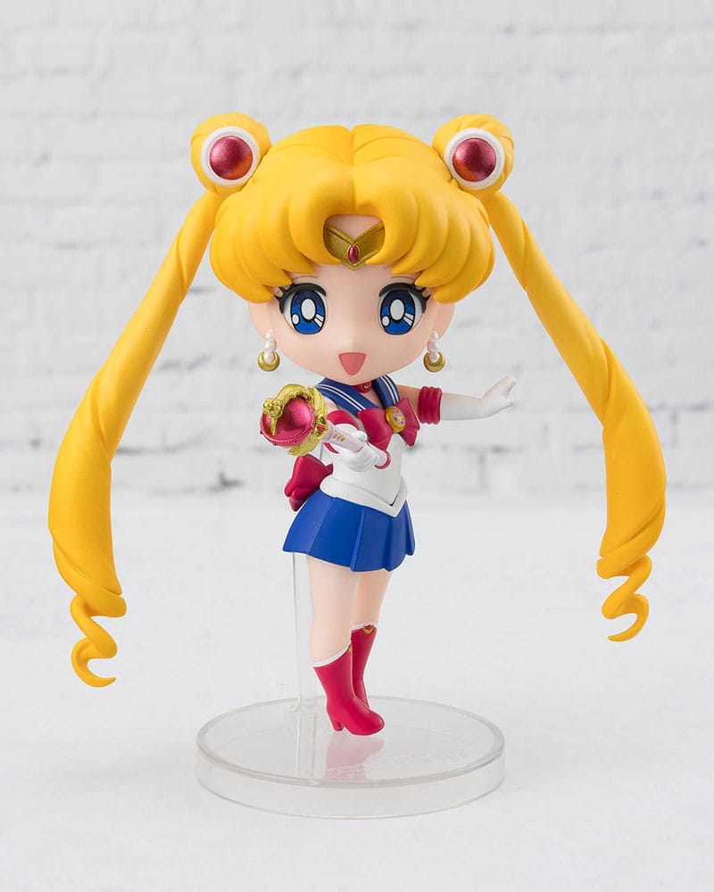 Pretty Guardian Sailor Moon R - Sailor Moon, mini Actionfigur Crystal Star Compact Edition 9 cm