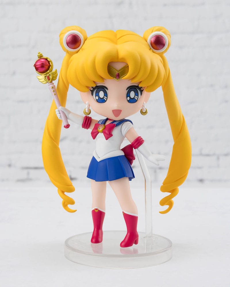 Pretty Guardian Sailor Moon R - Sailor Moon, mini Actionfigur Crystal Star Compact Edition 9 cm
