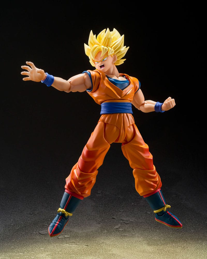 Dragon Ball Z - Super Saiyan Son Goku, S.H.Figuarts Action Figure (The Games Begin) 15 cm