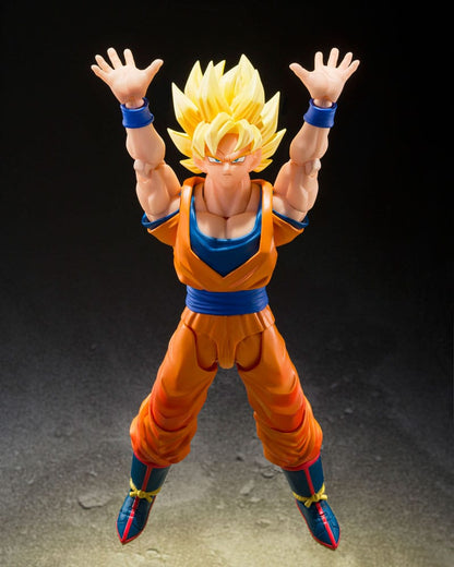 Dragon Ball Z - Super Saiyan Son Goku, S.H.Figuarts Action Figure (The Games Begin) 15 cm