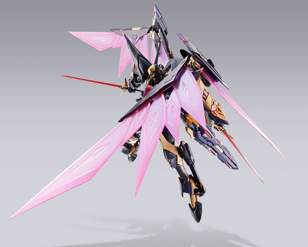 Code Geass - Lancelot Albion, Zero Lelouch of the Rebellion Metal Build Dragon Scale Action Figure 18 cm