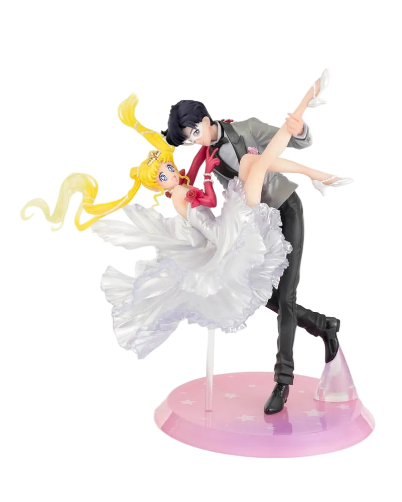 Sailor Moon - Usagi & Mamoru (Tuxedo Mask), FiguartsZERO Chouette PVC Statue Moonlight Glow Edition 24 cm