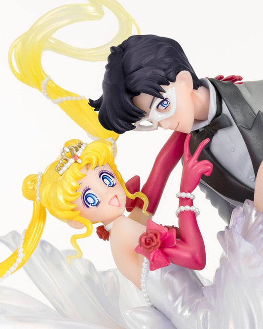 Sailor Moon - Usagi & Mamoru (Tuxedo Mask), FiguartsZERO Chouette PVC Statue Moonlight Glow Edition 24 cm