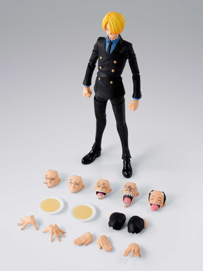 One Piece - Sanji, S.H.Figuarts Actionfigur Romance Dawn Ver. 15 cm
