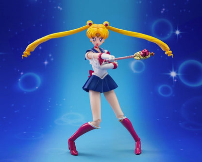 Sailor Moon - Sailor Moon, S.H. Figuarts Actionfigur -Crystal Star Compact Edition- 14 cm