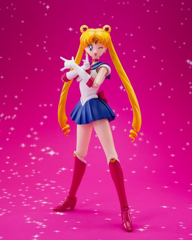 Sailor Moon - Sailor Moon, S.H. Figuarts Actionfigur -Crystal Star Compact Edition- 14 cm
