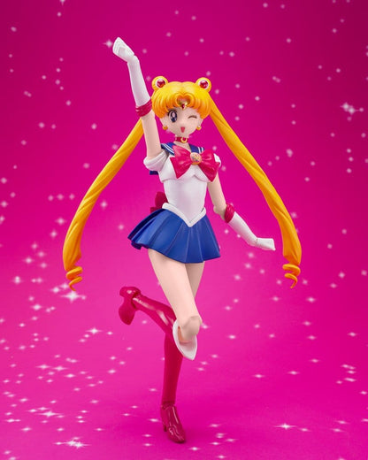 Sailor Moon - Sailor Moon, S.H. Figuarts Actionfigur -Crystal Star Compact Edition- 14 cm