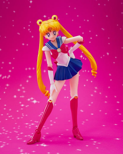 Sailor Moon - Sailor Moon, S.H. Figuarts Actionfigur -Crystal Star Compact Edition- 14 cm