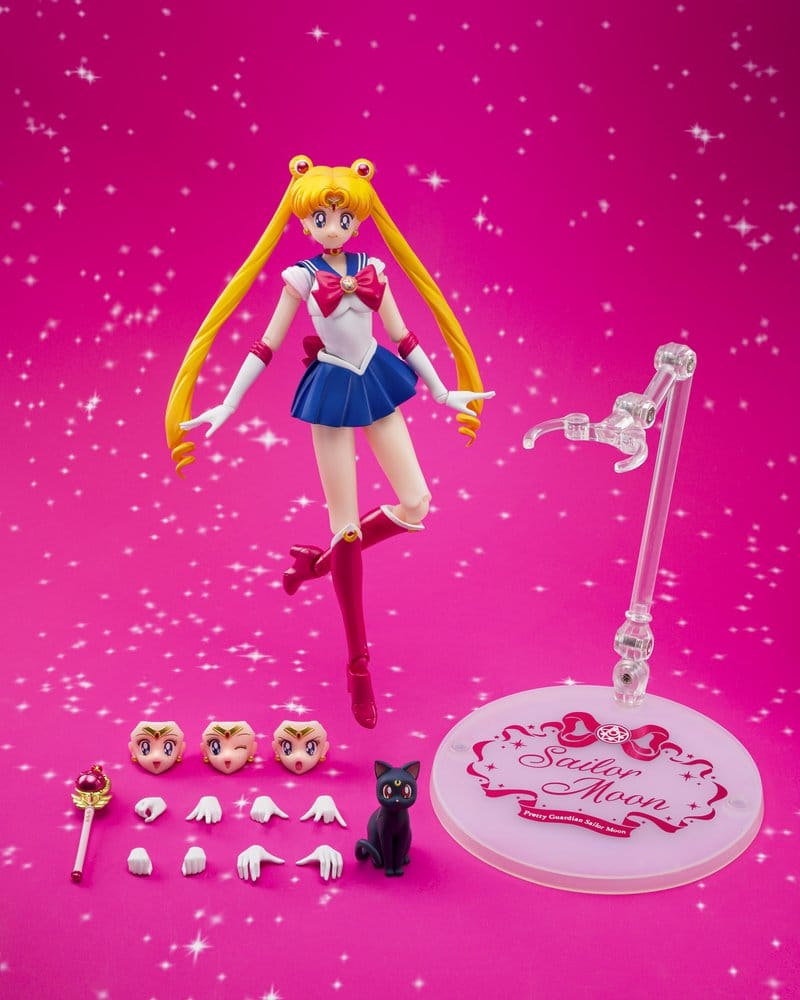 Sailor Moon - Sailor Moon, S.H. Figuarts Actionfigur -Crystal Star Compact Edition- 14 cm